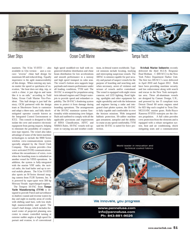 Maritime Reporter Magazine, page 51,  May 2013