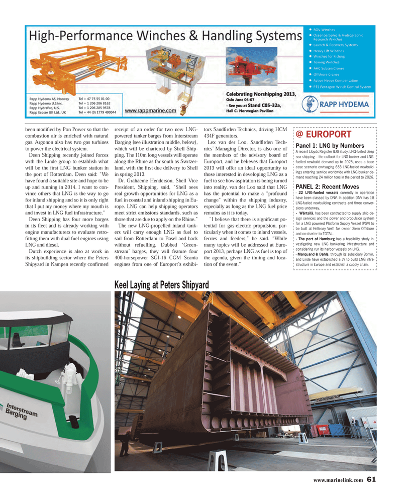 Maritime Reporter Magazine, page 61,  May 2013