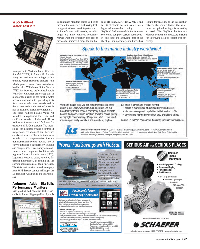 Maritime Reporter Magazine, page 67,  May 2013