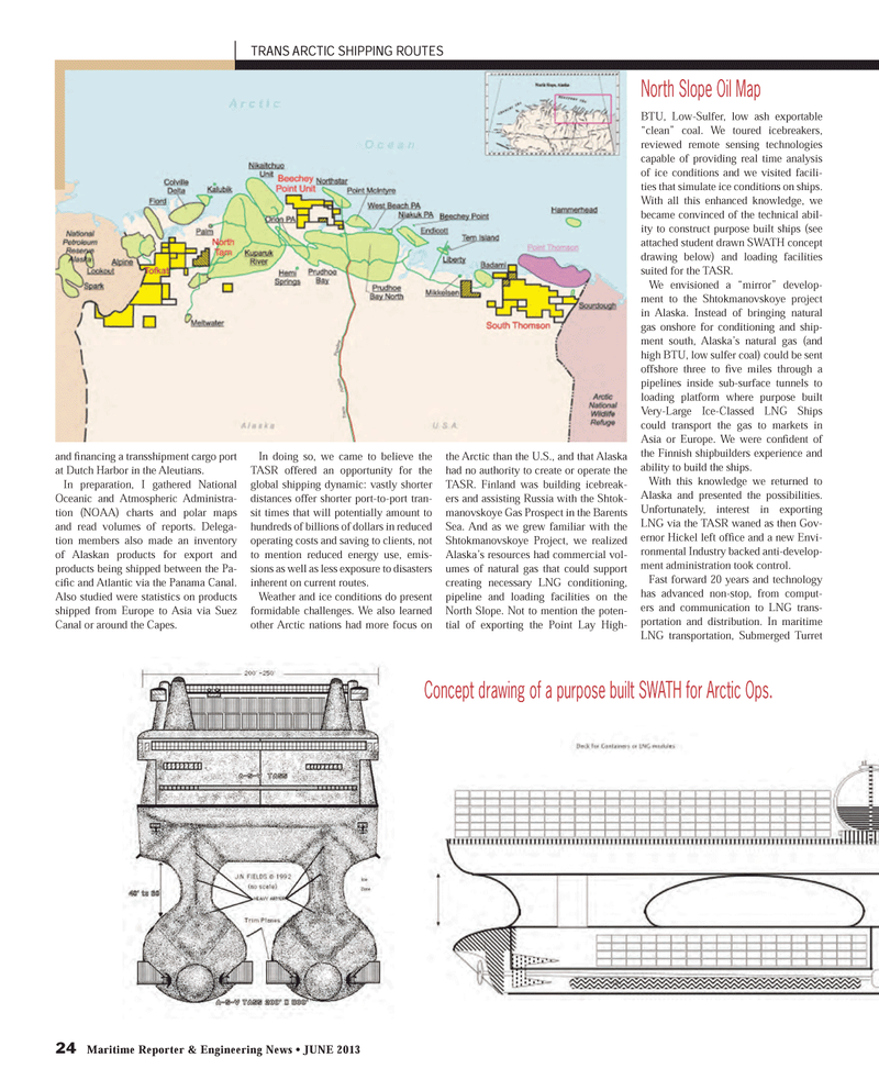 Maritime Reporter Magazine, page 24,  Jun 2013