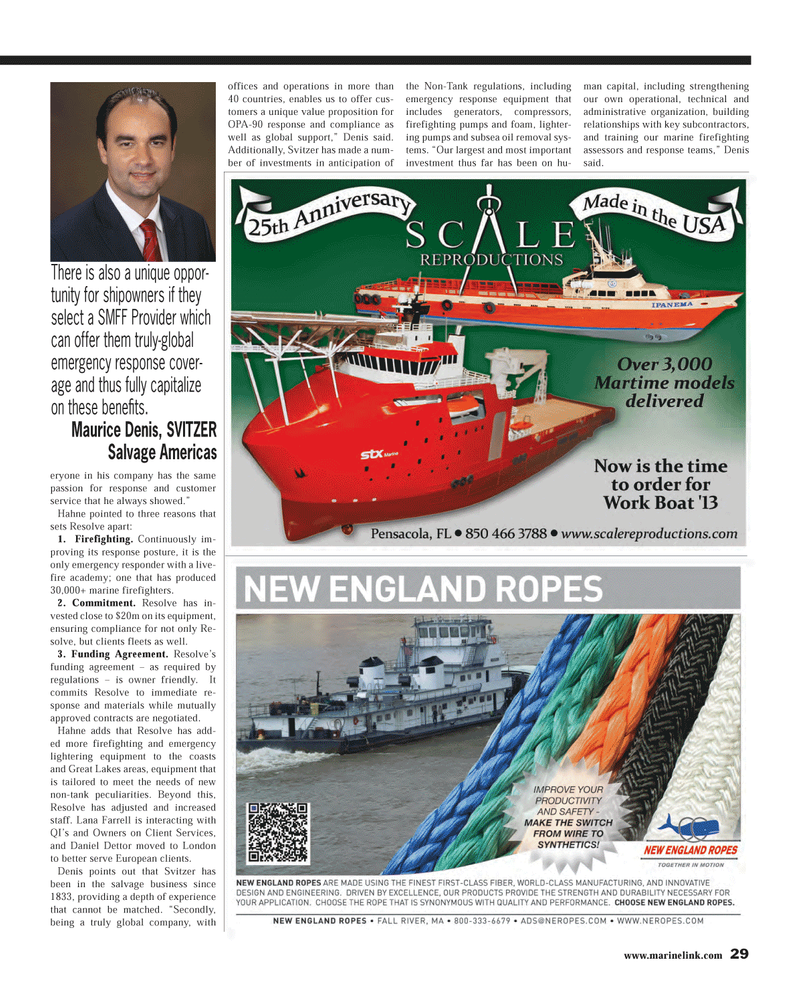 Maritime Reporter Magazine, page 29,  Jun 2013
