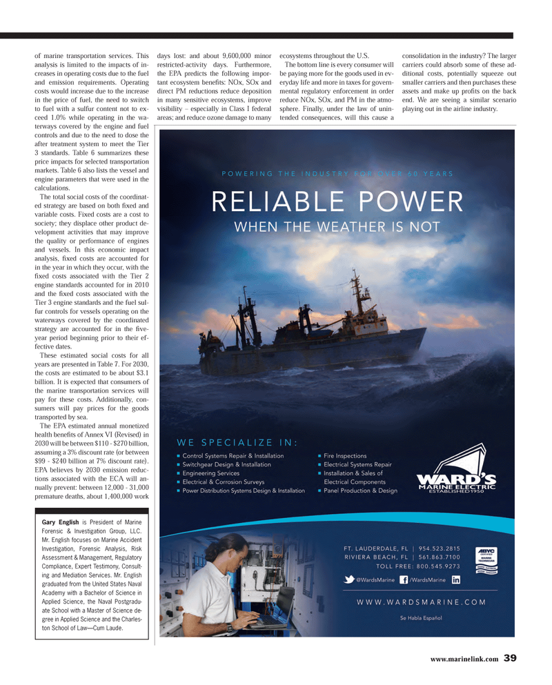 Maritime Reporter Magazine, page 39,  Jun 2013