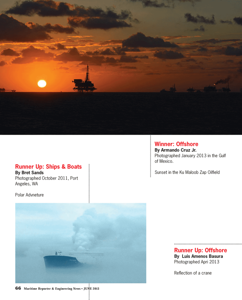 Maritime Reporter Magazine, page 66,  Jun 2013