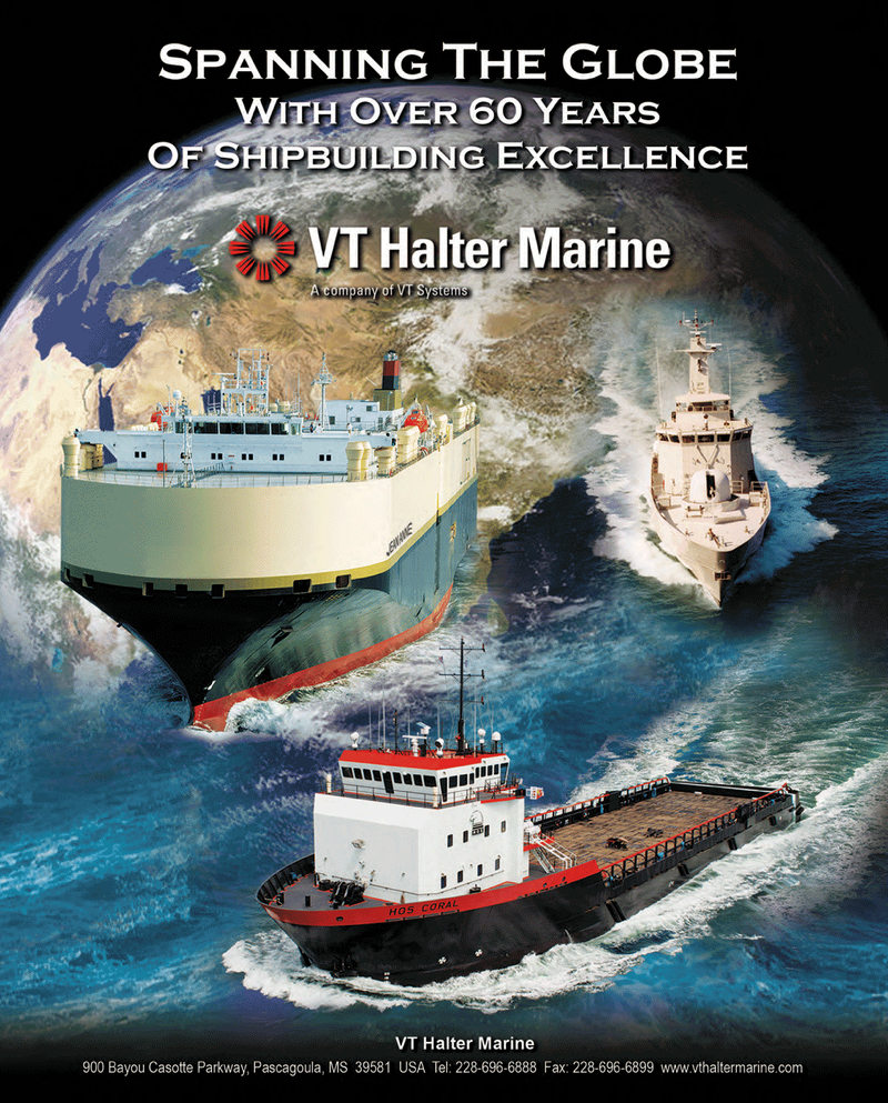 Maritime Reporter Magazine, page 3rd Cover,  Jun 2013