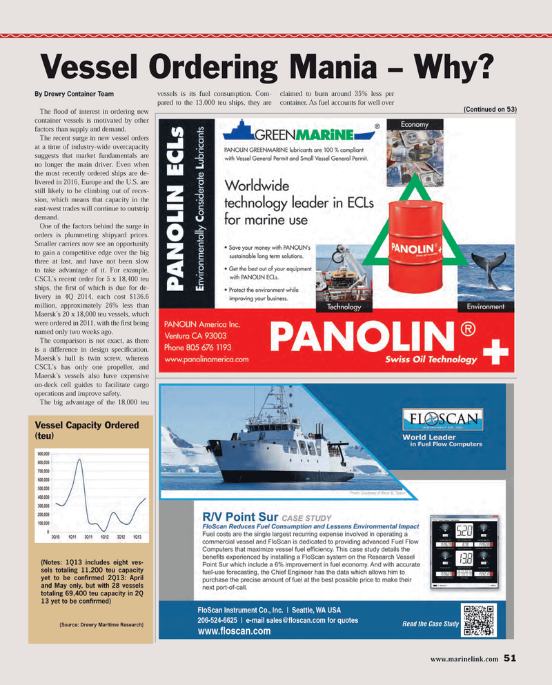 Maritime Reporter Magazine, page 51,  Aug 2013