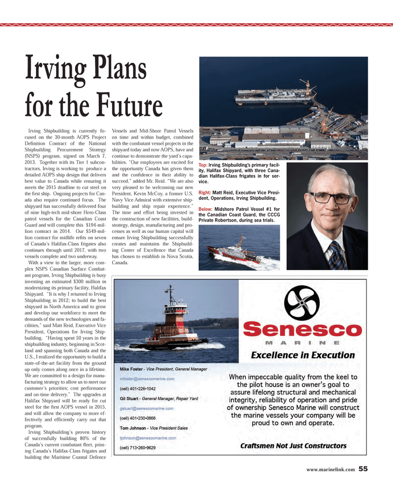 Maritime Reporter Magazine, page 55,  Aug 2013