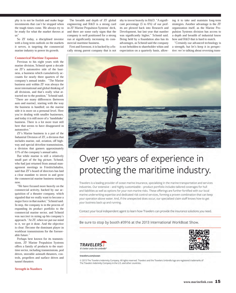 Maritime Reporter Magazine, page 15,  Sep 2013