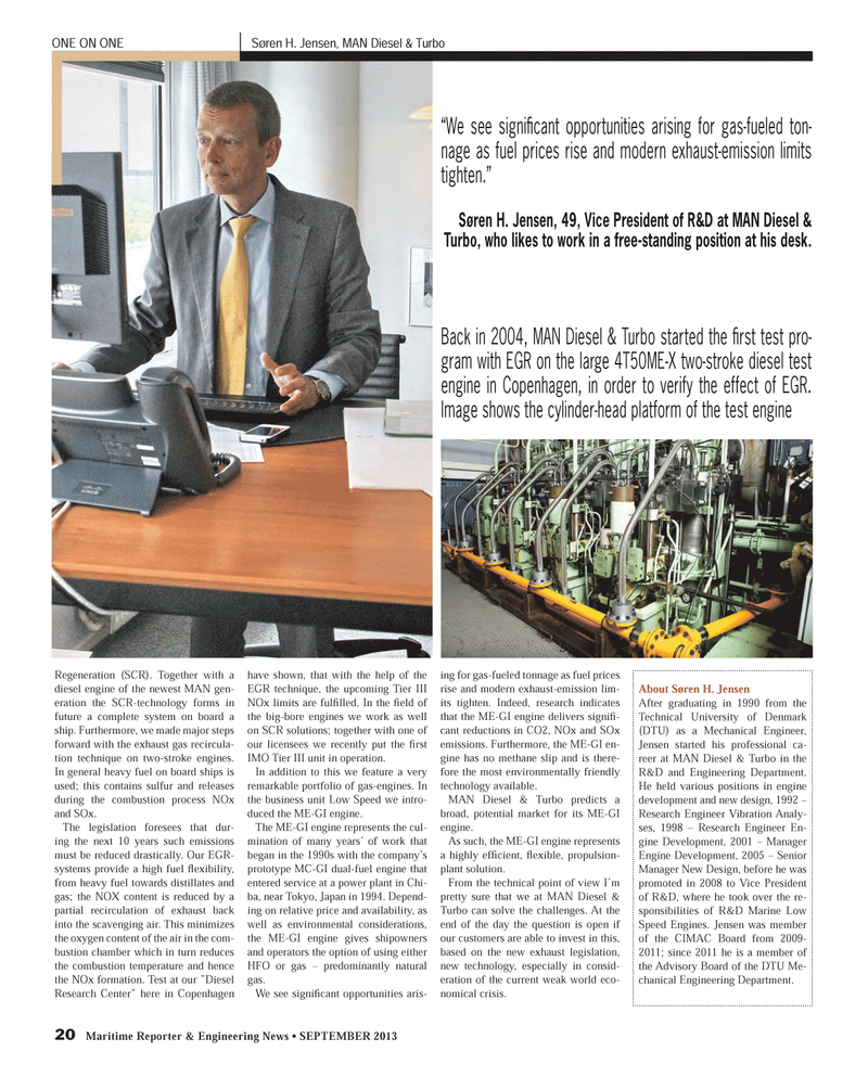 Maritime Reporter Magazine, page 20,  Sep 2013