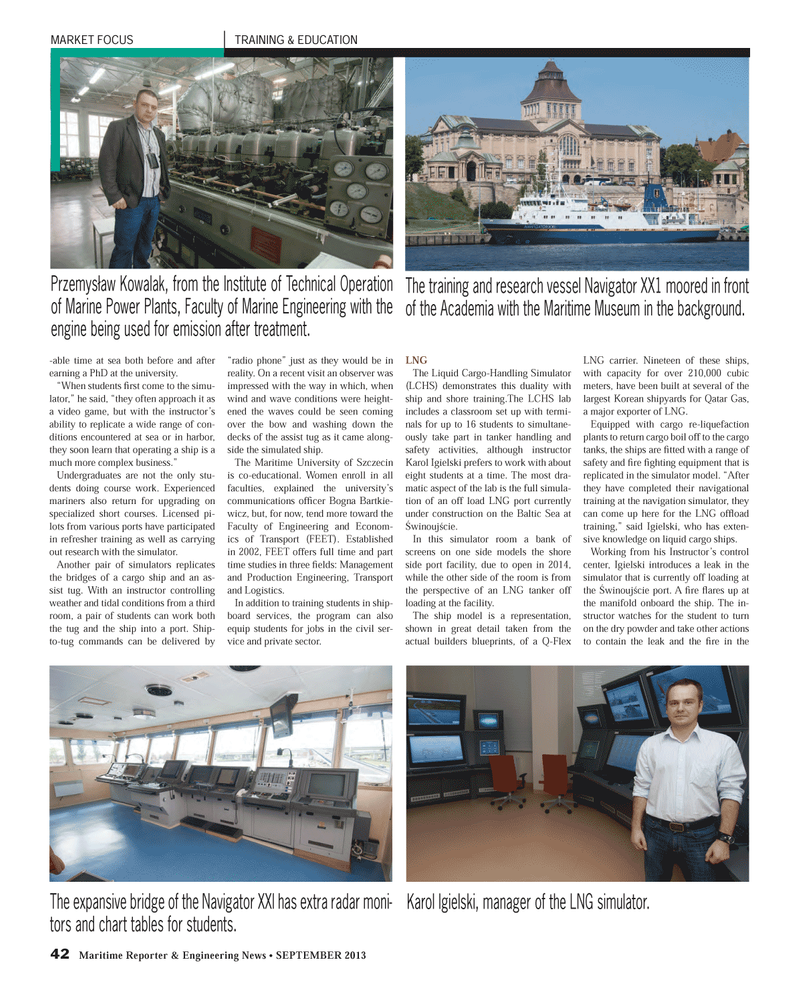 Maritime Reporter Magazine, page 42,  Sep 2013