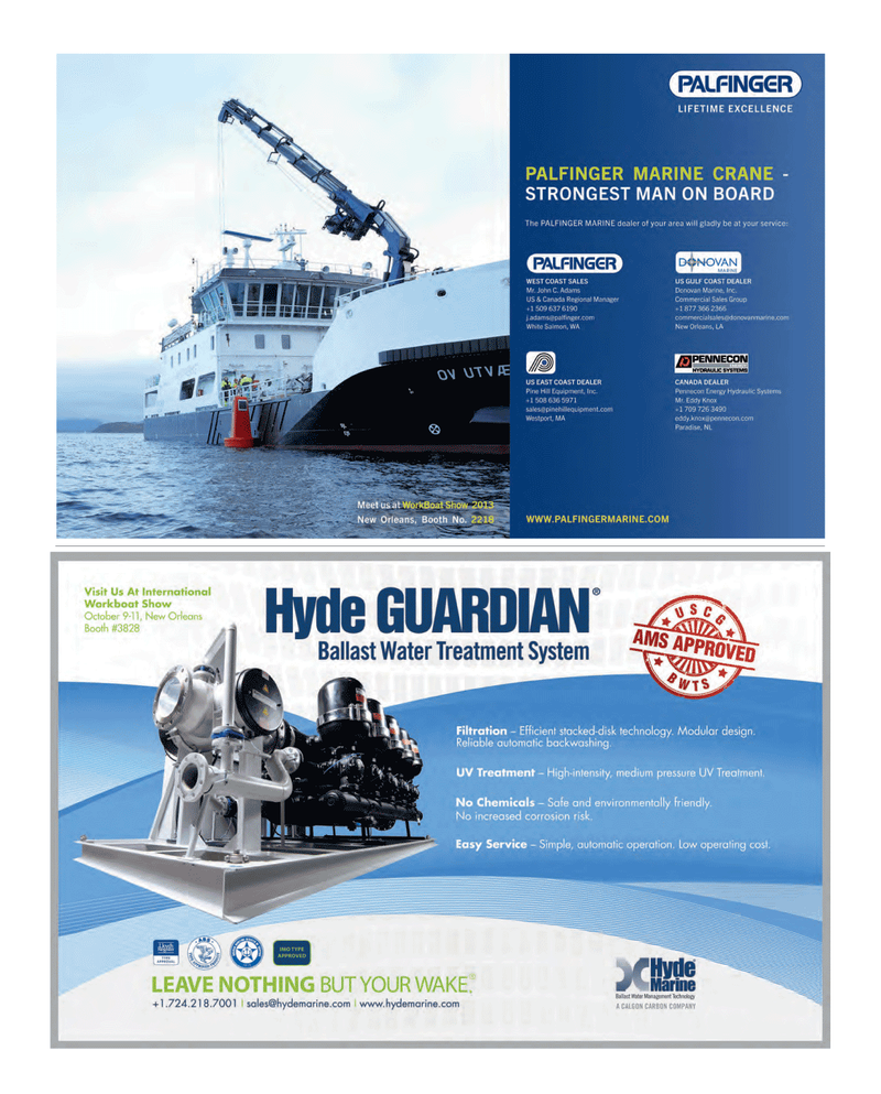 Maritime Reporter Magazine, page 45,  Sep 2013