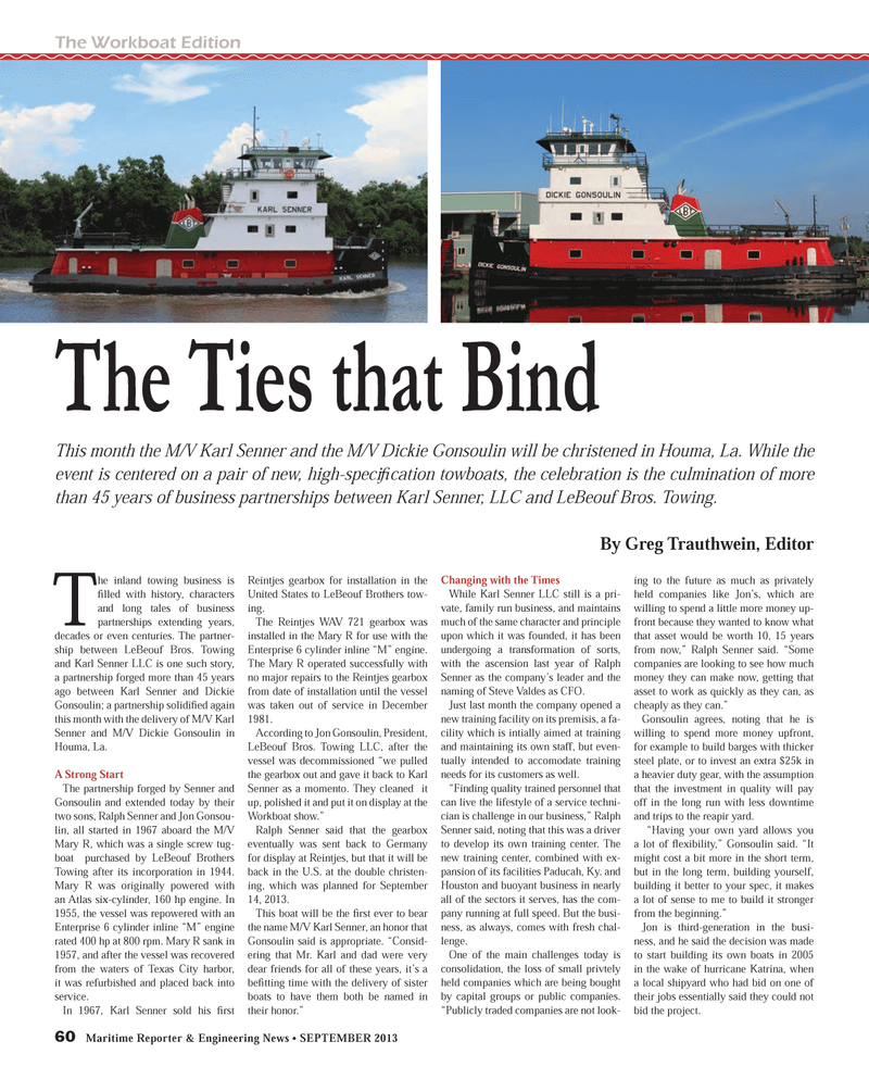 Maritime Reporter Magazine, page 60,  Sep 2013
