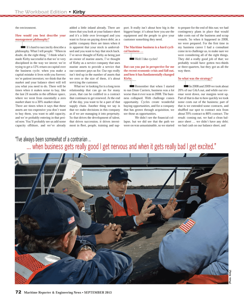 Maritime Reporter Magazine, page 72,  Sep 2013