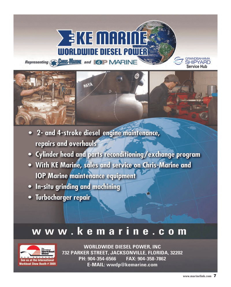 Maritime Reporter Magazine, page 7,  Sep 2013