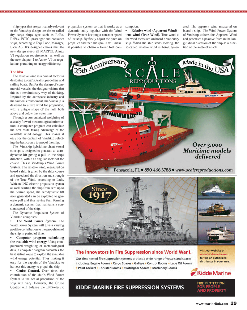 Maritime Reporter Magazine, page 29,  Oct 2013