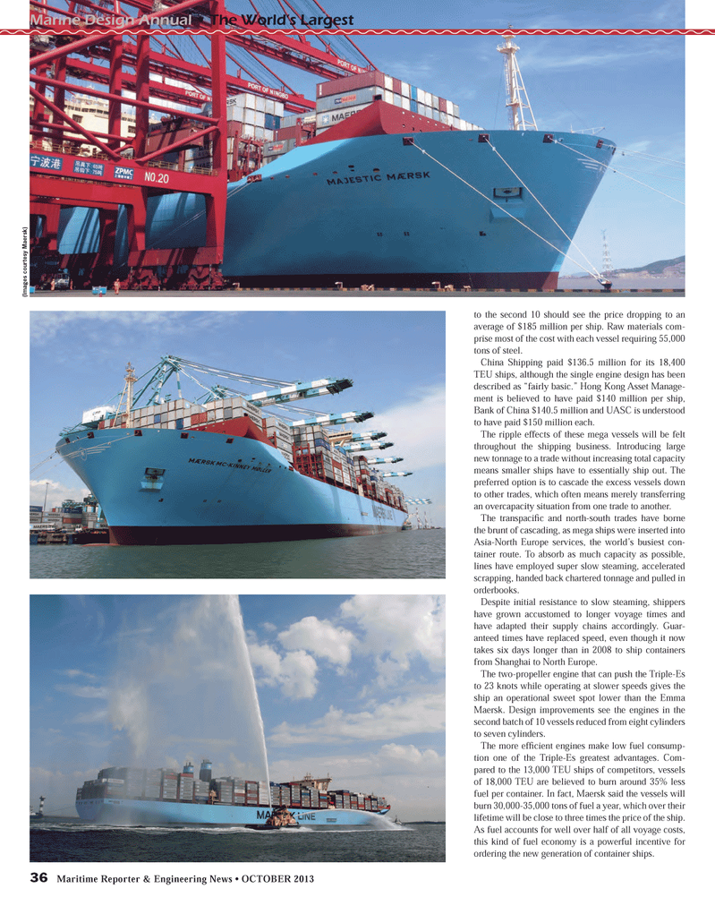Maritime Reporter Magazine, page 36,  Oct 2013