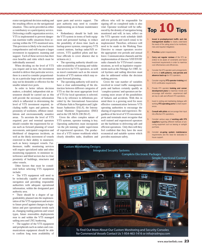 Maritime Reporter Magazine, page 23,  Dec 2013