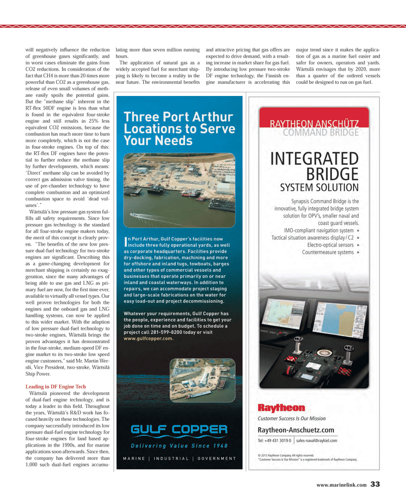 Maritime Reporter Magazine, page 33,  Dec 2013