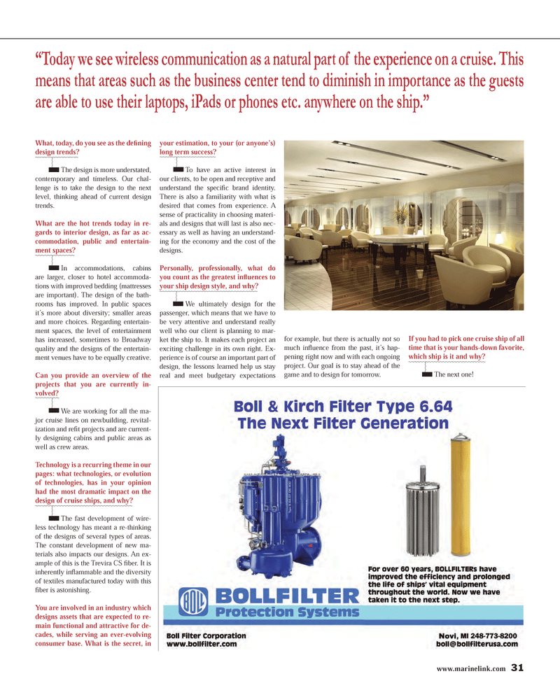 Maritime Reporter Magazine, page 31,  Feb 2014