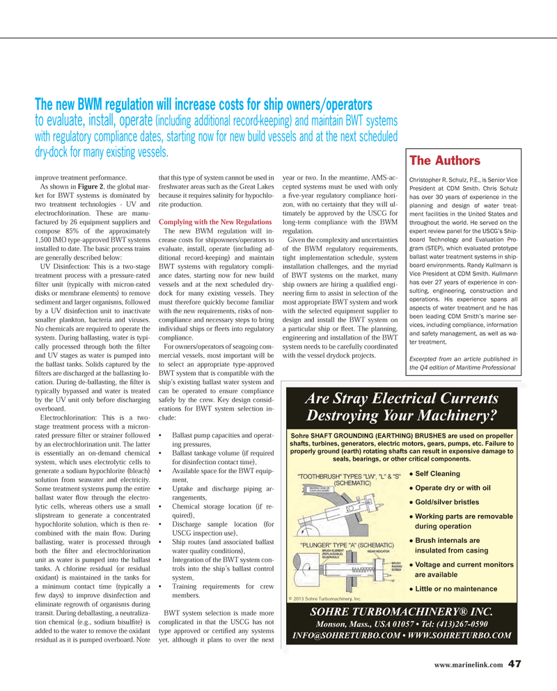 Maritime Reporter Magazine, page 47,  Feb 2014