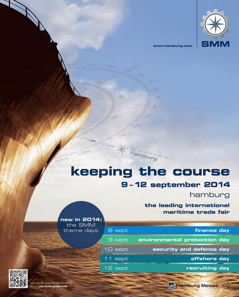 Maritime Reporter Magazine, page 3rd Cover,  Feb 2014