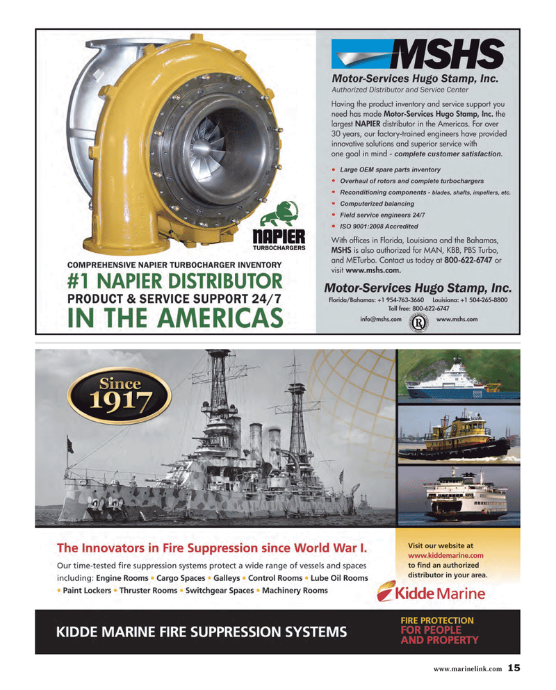 Maritime Reporter Magazine, page 15,  Mar 2014
