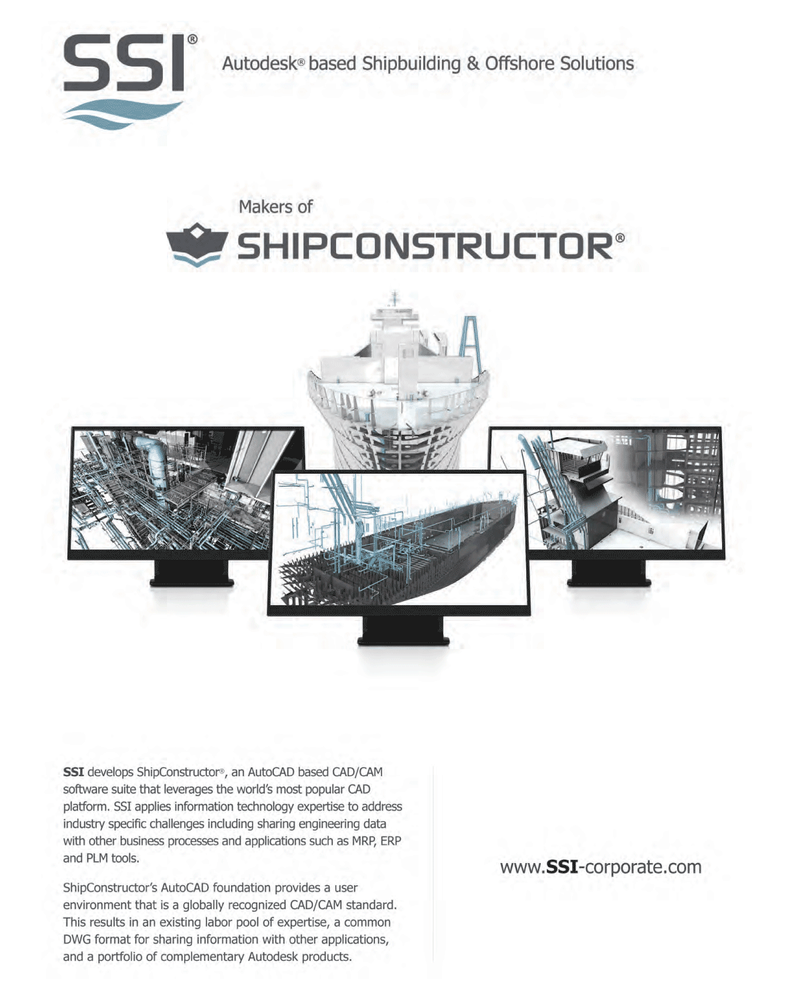 Maritime Reporter Magazine, page 2nd Cover,  Apr 2014