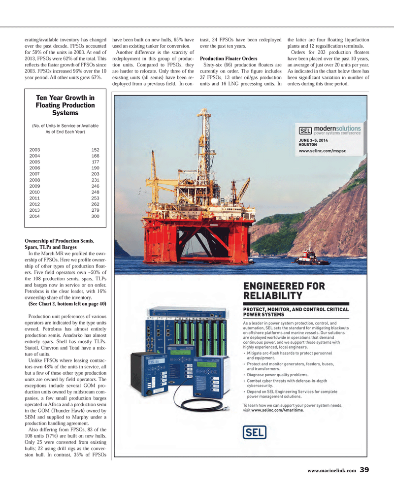 Maritime Reporter Magazine, page 39,  Apr 2014