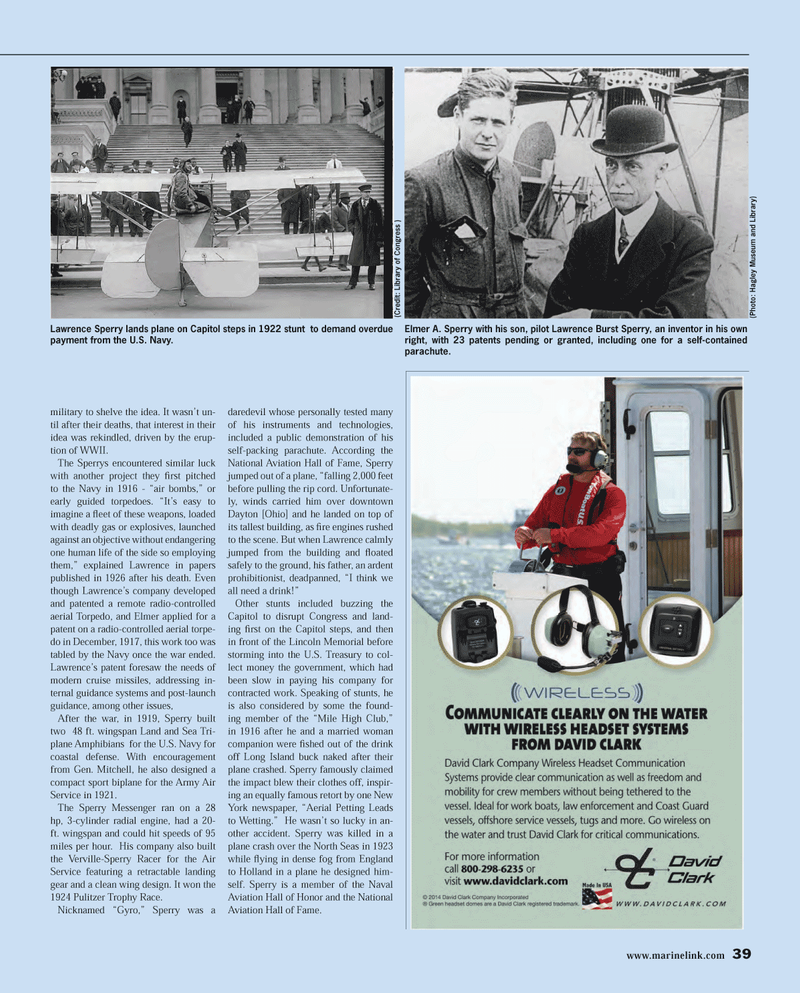 Maritime Reporter Magazine, page 39,  May 2014