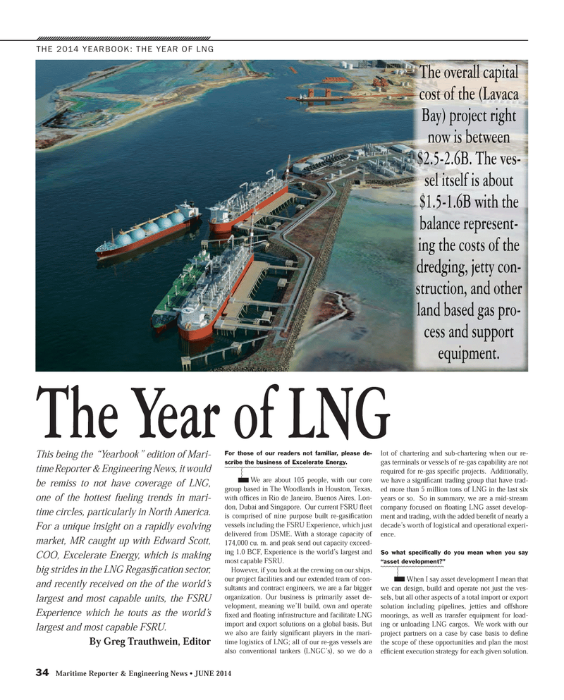 Maritime Reporter Magazine, page 34,  Jun 2014