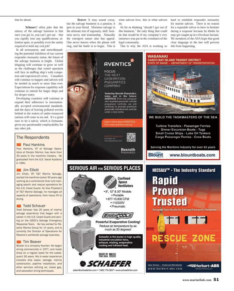 Maritime Reporter Magazine, page 51,  Jun 2014