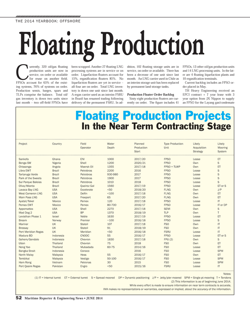 Maritime Reporter Magazine, page 52,  Jun 2014