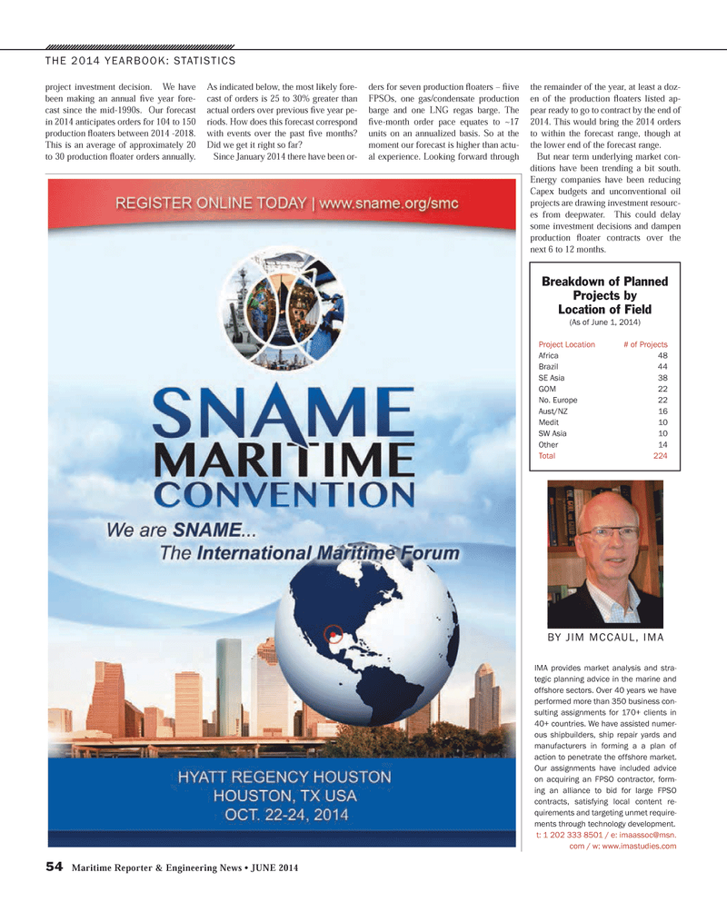 Maritime Reporter Magazine, page 54,  Jun 2014