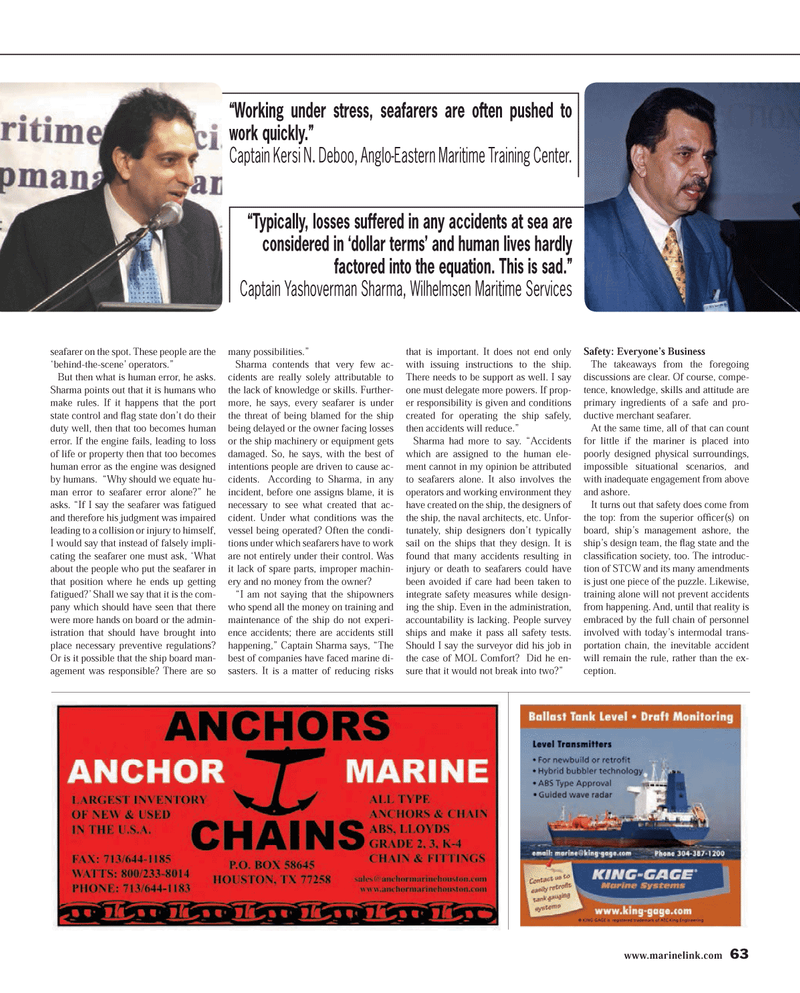 Maritime Reporter Magazine, page 63,  Jun 2014