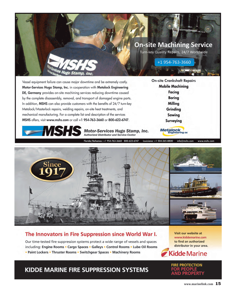 Maritime Reporter Magazine, page 15,  Jul 2014