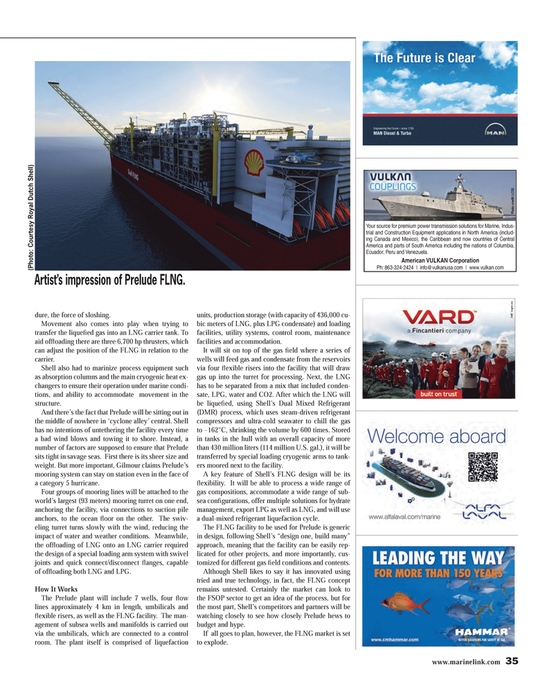 Maritime Reporter Magazine, page 35,  Jul 2014