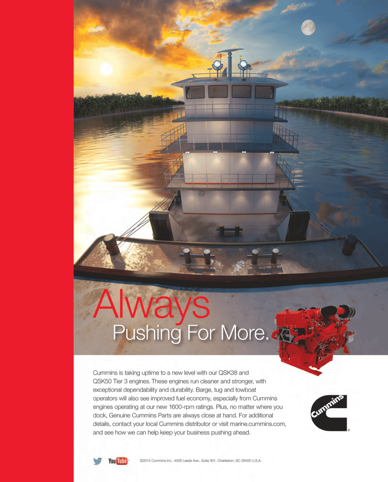 Maritime Reporter Magazine, page 11,  Sep 2014