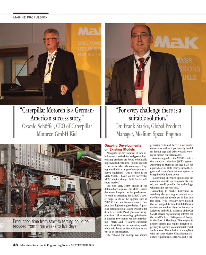 Maritime Reporter Magazine, page 48,  Sep 2014