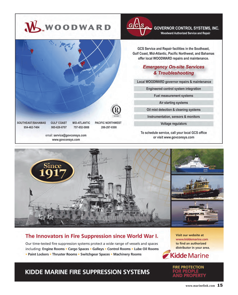 Maritime Reporter Magazine, page 15,  Oct 2014