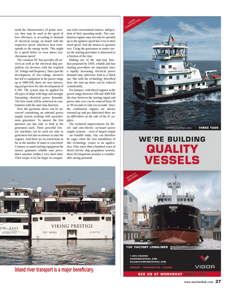 Maritime Reporter Magazine, page 27,  Oct 2014