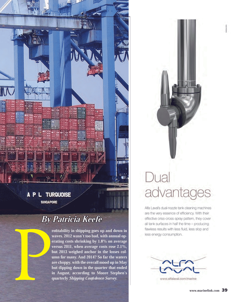 Maritime Reporter Magazine, page 39,  Oct 2014