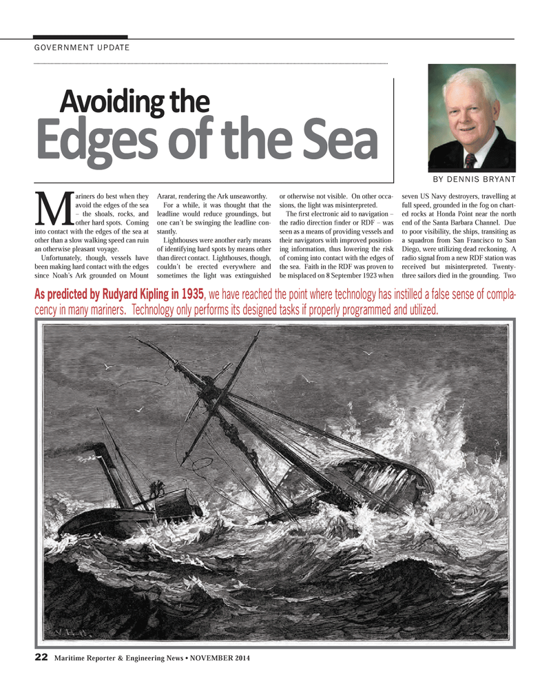 Maritime Reporter Magazine, page 22,  Nov 2014