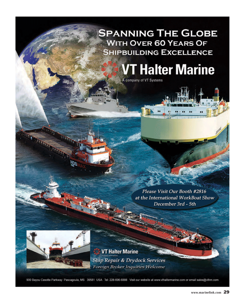 Maritime Reporter Magazine, page 29,  Nov 2014