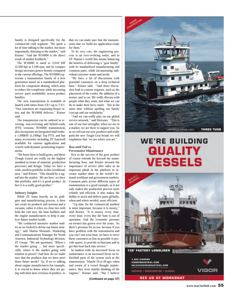 Maritime Reporter Magazine, page 55,  Nov 2014