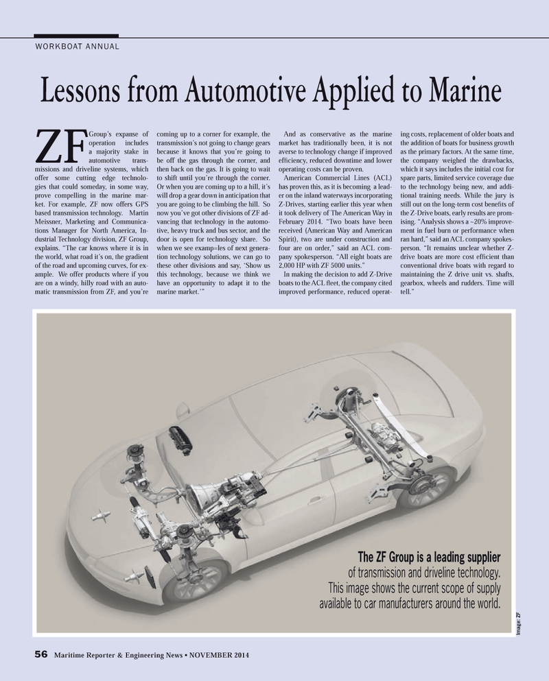 Maritime Reporter Magazine, page 56,  Nov 2014