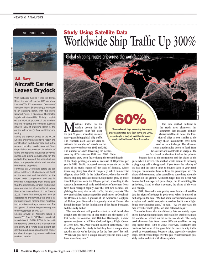 Maritime Reporter Magazine, page 10,  Dec 2014