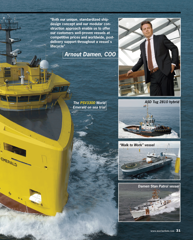 Maritime Reporter Magazine, page 31,  Dec 2014