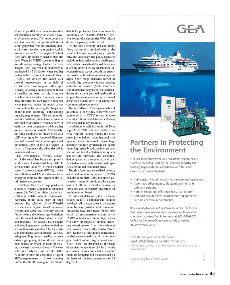 Maritime Reporter Magazine, page 41,  Dec 2014