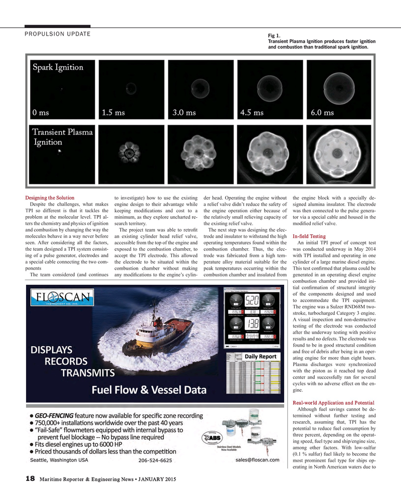 Maritime Reporter Magazine, page 18,  Jan 2015