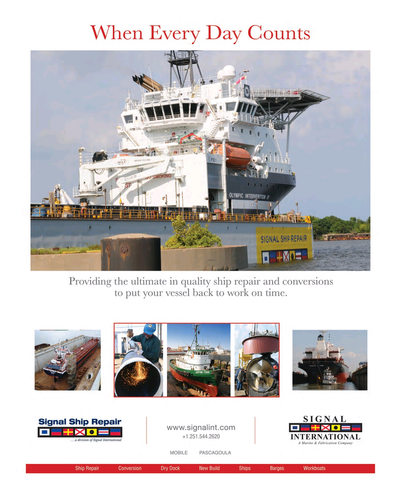Maritime Reporter Magazine, page 1,  Jan 2015