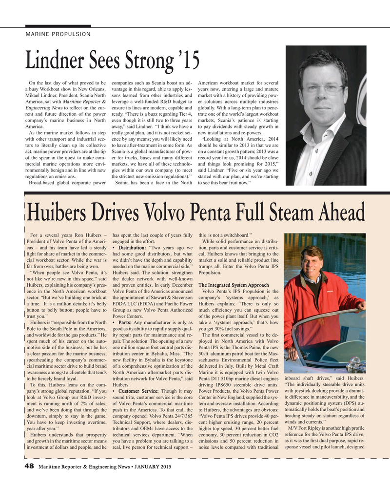 Maritime Reporter Magazine, page 48,  Jan 2015